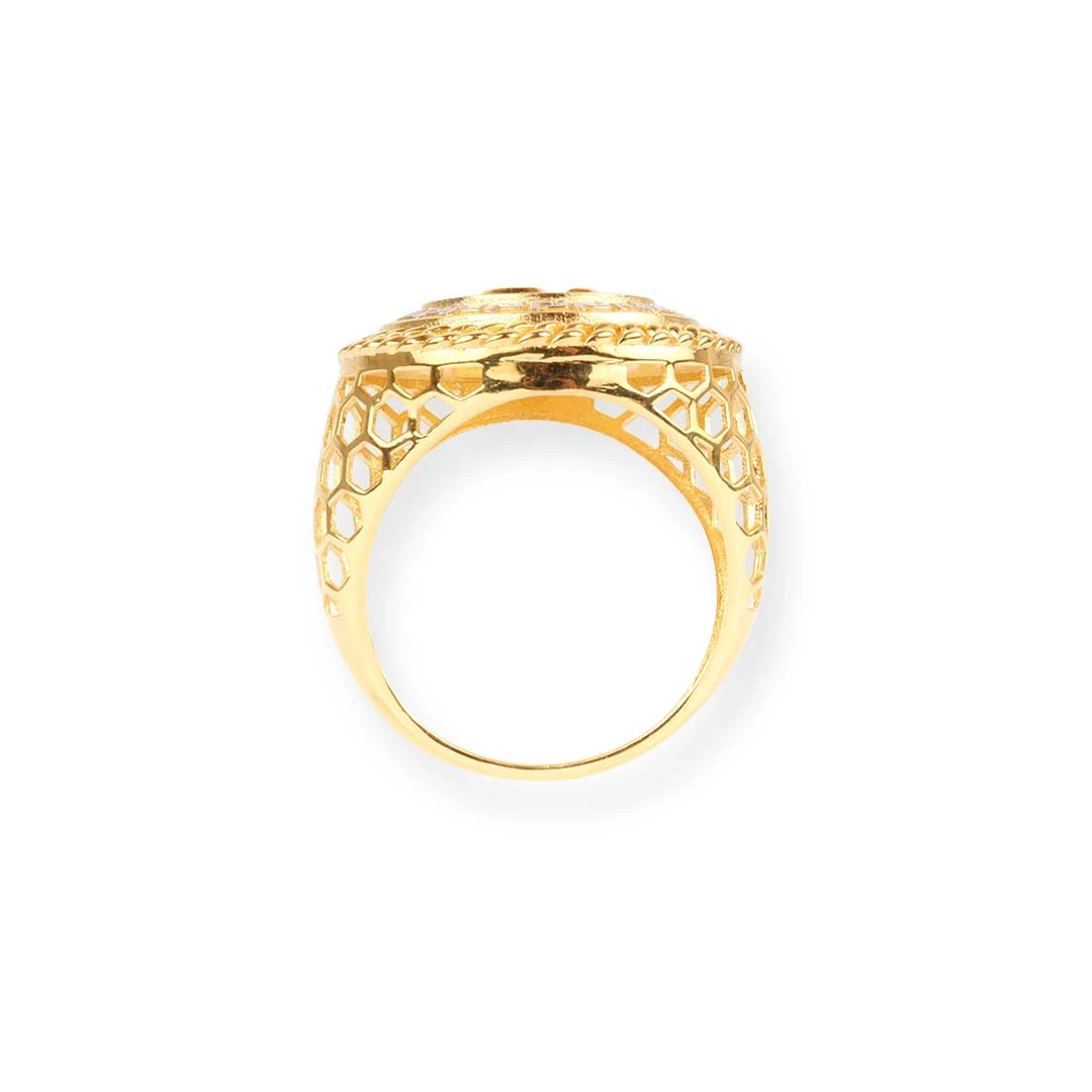 22ct Yellow Gold Men's ॐ Ring | Spiritual & Everyday Jewellery for Men | Size V 22ct Yellow Gold Men's ॐ Ring | Spiritual & Everyday Jewellery For Men | Size V -Mathieu Blan Chard Soldes P3110011 79881bf4 9436 4c3a 80af 4f1a1d38afa7