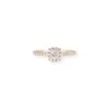 18ct Yellow Gold Cluster Halo Diamond Ring LR-7073
