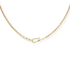 Vintage-Inspired 22ct Gold Filigree Necklace And Earrings Set With Cubic Zirconia Accents 4 Vintage-Inspired 22ct Gold Filigree Necklace And Earrings Set With Cubic Zirconia Accents -Mathieu Blan Chard Soldes PC090039