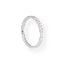 18ct White Gold Diamond Half-Eternity Band LR-5815 3 18ct White Gold Diamond Half-Eternity Band LR-5815 -Mathieu Blan Chard Soldes PC190110