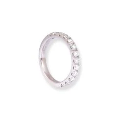 Platinum Diamond Half-Eternity Band LR-8654