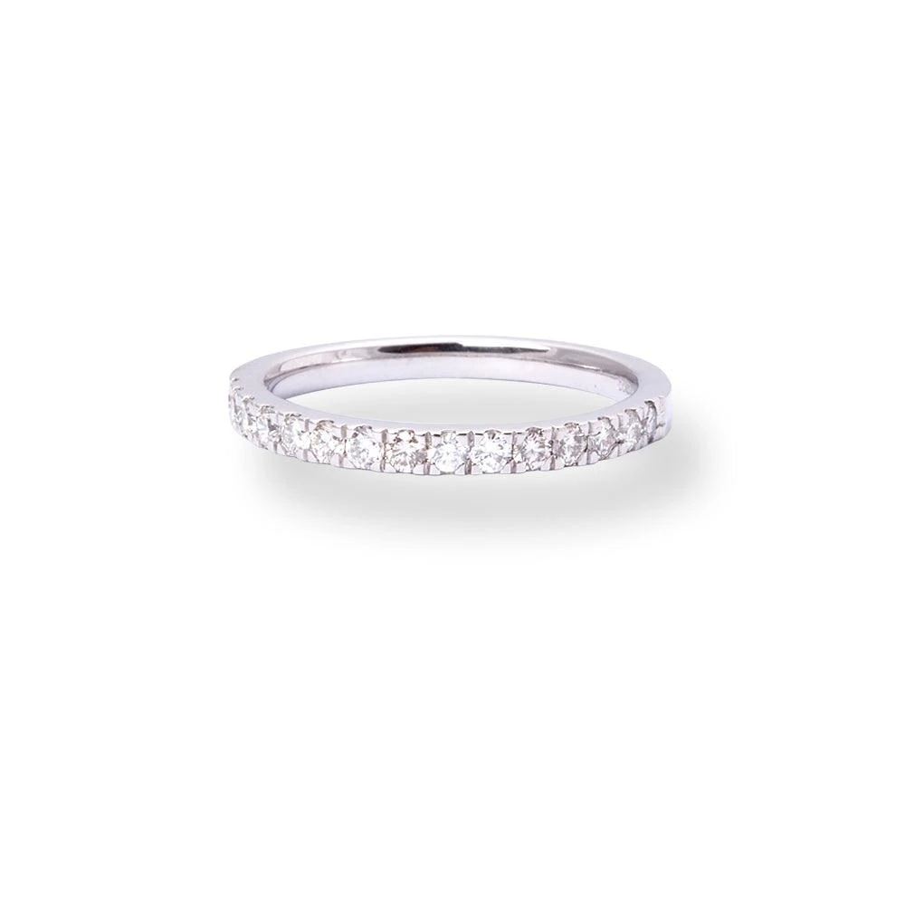 Platinum Diamond Half-Eternity Band LR-6698 Platinum Diamond Half-Eternity Band LR-6698 -Mathieu Blan Chard Soldes PlatinumDiamondHalf EternityBandLR 6698