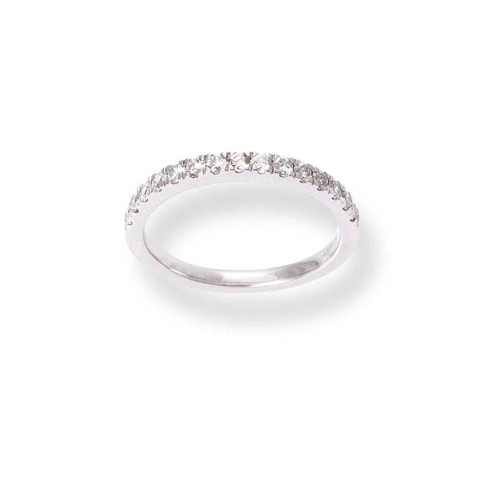 Platinum Diamond Half-Eternity Band LR-6698 Platinum Diamond Half-Eternity Band LR-6698 -Mathieu Blan Chard Soldes PlatinumDiamondHalf EternityBandLR 6698 2