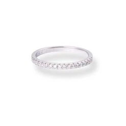 Platinum Diamond Half-Eternity Band LR-6702