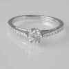 18ct White Gold Diamond Engagement Ring R034064
