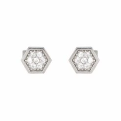 Boucles D'oreilles Rayon De Miel En Or Jaune, Blanc Ou Rose 10K -Mathieu Blan Chard Soldes argent boucles d oreilles rayon de miel cz sur or jaune blanc ou rose 10k 29349267112103