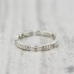 Bague En Or 14K Et Diamants - 0,35 Ctw