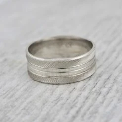 Bague Jonc 4 Bandes En Argent Sterling -Mathieu Blan Chard Soldes bague jonc 4 bandes en argent sterling mathieu blanchard bagues mathieu blanchard 40446981144824