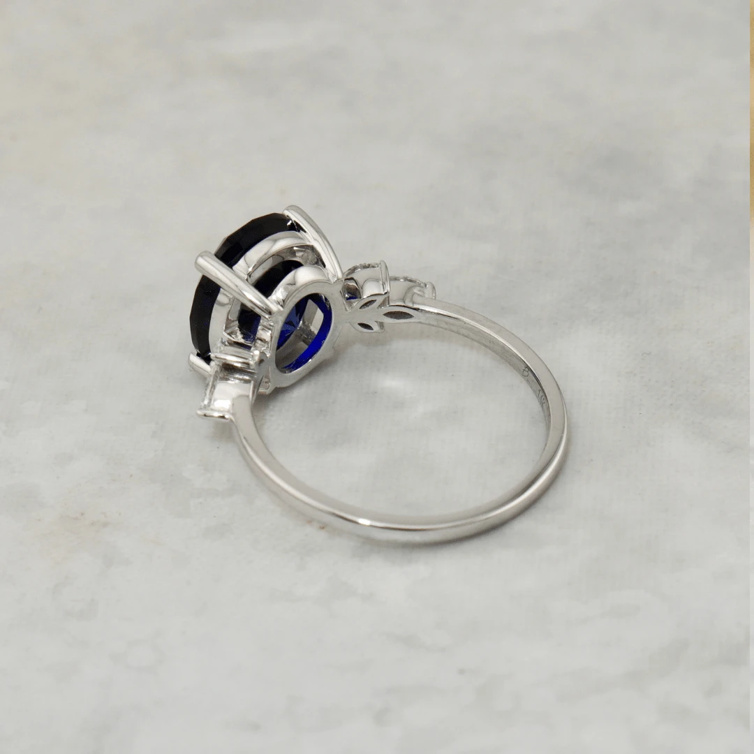 Bague Promise en or 14K - 18K, diamants et saphir Bague Promise En Or 14K - 18K, Diamants Et Saphir -Mathieu Blan Chard Soldes bague promise en or 14k 18k diamants et saphir mathieu blanchard bague diamants et saphir 5ct de laboratoire mathieu blanchard mathieu blanchard joaillerie 43539885490424