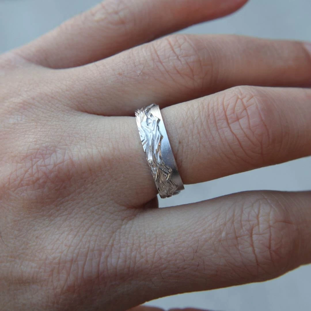 Bague Rocheuses canadiennes Bague Rocheuses Canadiennes -Mathieu Blan Chard Soldes bague rocheuses canadiennes en argent sterling mathieu blanchard bagues mathieu blanchard 40421646336248