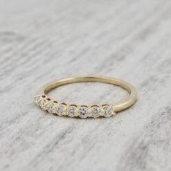 Bague Semi-éternité à 8 Moissanites En Or 10K 3 Bague Semi-éternité à 8 Moissanites En Or 10K -Mathieu Blan Chard Soldes bague semi eternite a 8 moissanites en or jaune ou blanc 10k mathieu blanchard bagues mathieu blanchard 40431844262136