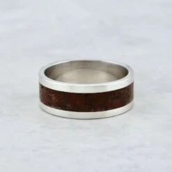 Bague Triceratops Du Montana Et Argent Sterling Ou Or 14K - 18K