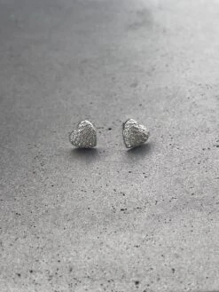 Boucles D'oreilles Amour En Argent Sterling