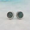 Boucles D’oreilles Apatite Et Acier