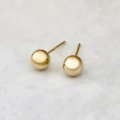 Boucles D’oreilles Billes En Or 10K -Mathieu Blan Chard Soldes boucles d oreilles billes en or 10k boucles d oreilles billes 4 ou 5mm en or jaune ou blanc 10k mathieublanchard ca mathieu blanchard joaillerie 1071463476