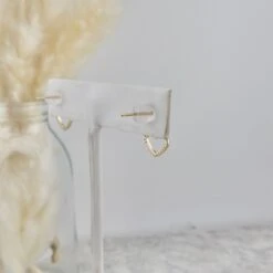 Boucles D'oreilles Coeurs En Or 14K Et Moissanites -Mathieu Blan Chard Soldes boucles d oreilles coeurs en or 14k et moissanites dore or 14k mathieu blanchard boucles d oreilles coeurs en or 14k et moissanites mathieu blanchard mathieu blanchard joaillerie 1105198325