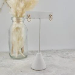 Boucles D'oreilles Coeurs En Or 14K Et Moissanites -Mathieu Blan Chard Soldes boucles d oreilles coeurs en or 14k et moissanites dore or 14k mathieu blanchard boucles d oreilles coeurs en or 14k et moissanites mathieu blanchard mathieu blanchard joaillerie 1105198326