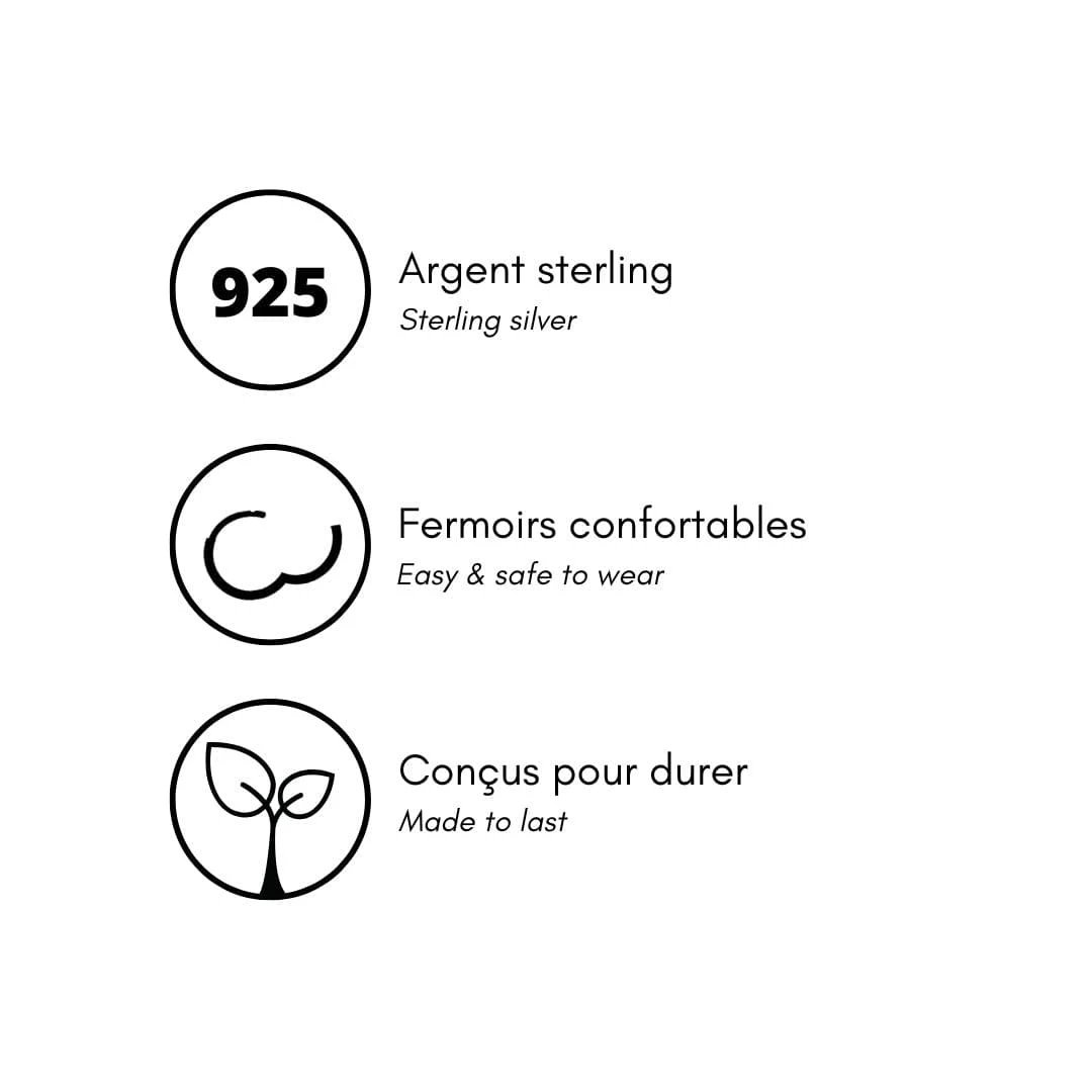 Boucles d'oreilles Huggies Perles en argent sterling Boucles D'oreilles Huggies Perles En Argent Sterling -Mathieu Blan Chard Soldes boucles d oreilles huggies perles en argent sterling mathieu blanchard boucles d oreilles mathieu blanchard 39471111569656