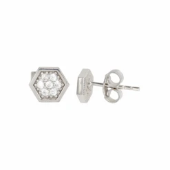 Boucles D'oreilles Rayon De Miel En Or Jaune, Blanc Ou Rose 10K -Mathieu Blan Chard Soldes boucles d oreilles rayon de miel cz sur or jaune blanc ou rose 10k 29349266555047