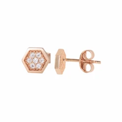 Boucles D'oreilles Rayon De Miel En Or Jaune, Blanc Ou Rose 10K -Mathieu Blan Chard Soldes boucles d oreilles rayon de miel cz sur or jaune blanc ou rose 10k 29349266915495