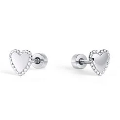 Boucles D'oreilles Sagrada En Acier