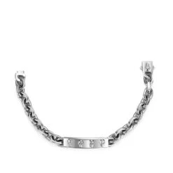 Bracelet Ancre En Acier -Mathieu Blan Chard Soldes bracelet ancre en acier skeletonhd bracelet pour homme tete de mort mathieu blanchard x skeletonhd mathieu blanchard joaillerie 1170887024