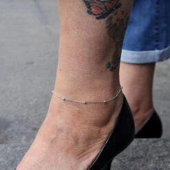 Bracelet De Cheville Boho En Argent Sterling -Mathieu Blan Chard Soldes bracelet de cheville boho en argent sterling mathieu blanchard mathieu blanchard 39311021474040