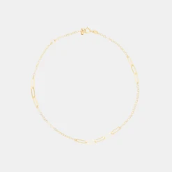 Bracelet De Cheville Chaîne En Or 10K -Mathieu Blan Chard Soldes bracelet de cheville chaine en or 10k any a20 278 bracelet de cheville chaine en or 10k mathieu blanchard joaillerie mathieu blanchard joaillerie 1170887172