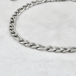 Bracelet De Cheville Figaro En Acier -Mathieu Blan Chard Soldes bracelet de cheville figaro en acier mathieu blanchard pbrm14179s bracelet de cheville figaro 4 5mm en acier inox collection 2025 mathieu blanchard mathieu blanchard joaillerie 1170887253