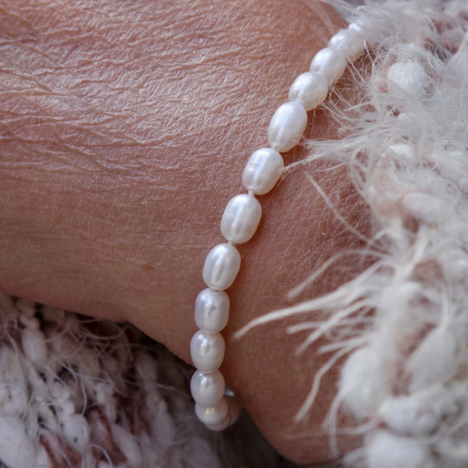 Bracelet de perles de riz et argent sterling Bracelet De Perles De Riz Et Argent Sterling -Mathieu Blan Chard Soldes bracelet de perles de riz et argent sterling argent sterling 7 pouces 1 5 pouces d extension mathieu blanchard mathieu blanchard 39600547070200 scaled