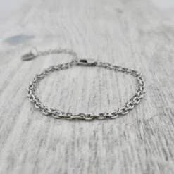 Bracelet Double Audace En Acier