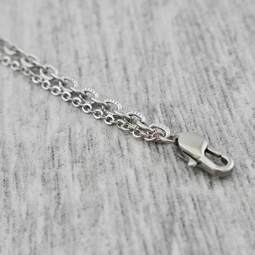 Bracelet Double Audace en acier Bracelet Double Audace En Acier -Mathieu Blan Chard Soldes bracelet double audace en acier mathieu blanchard bracelet double en acier inox mathieu blanchard mathieu blanchard joaillerie 1050008950