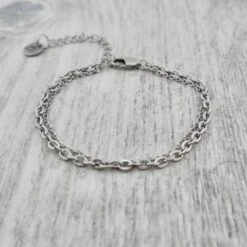 Bracelet Double Audace En Acier 3 Bracelet Double Audace En Acier -Mathieu Blan Chard Soldes bracelet double audace en acier mathieu blanchard bracelet double en acier inox mathieu blanchard mathieu blanchard joaillerie 40810902028536