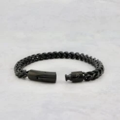 Bracelet La Force En Acier -Mathieu Blan Chard Soldes bracelet la force en acier mathieu blanchard bracelet en acier inox noir collection la force mathieu blanchard joaillerie 43126961733880
