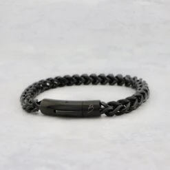 Bracelet La Force En Acier -Mathieu Blan Chard Soldes bracelet la force en acier mathieu blanchard bracelet en acier inox noir collection la force mathieu blanchard joaillerie 43126961766648