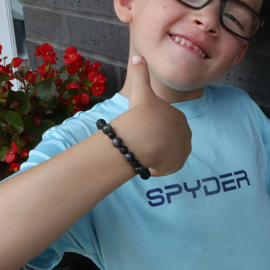 Bracelet Magmatique en labradorite et pierre de lave Bracelet Magmatique En Labradorite Et Pierre De Lave -Mathieu Blan Chard Soldes bracelet magmatique en labradorite et pierre de lave mathieu blanchard mathieu blanchard 39381915173112