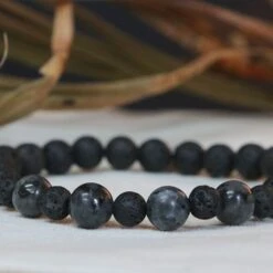 Bracelet Magmatique En Labradorite Et Pierre De Lave 2 Bracelet Magmatique En Labradorite Et Pierre De Lave -Mathieu Blan Chard Soldes bracelet magmatique en labradorite et pierre de lave mathieu blanchard mathieu blanchard 39381918777592