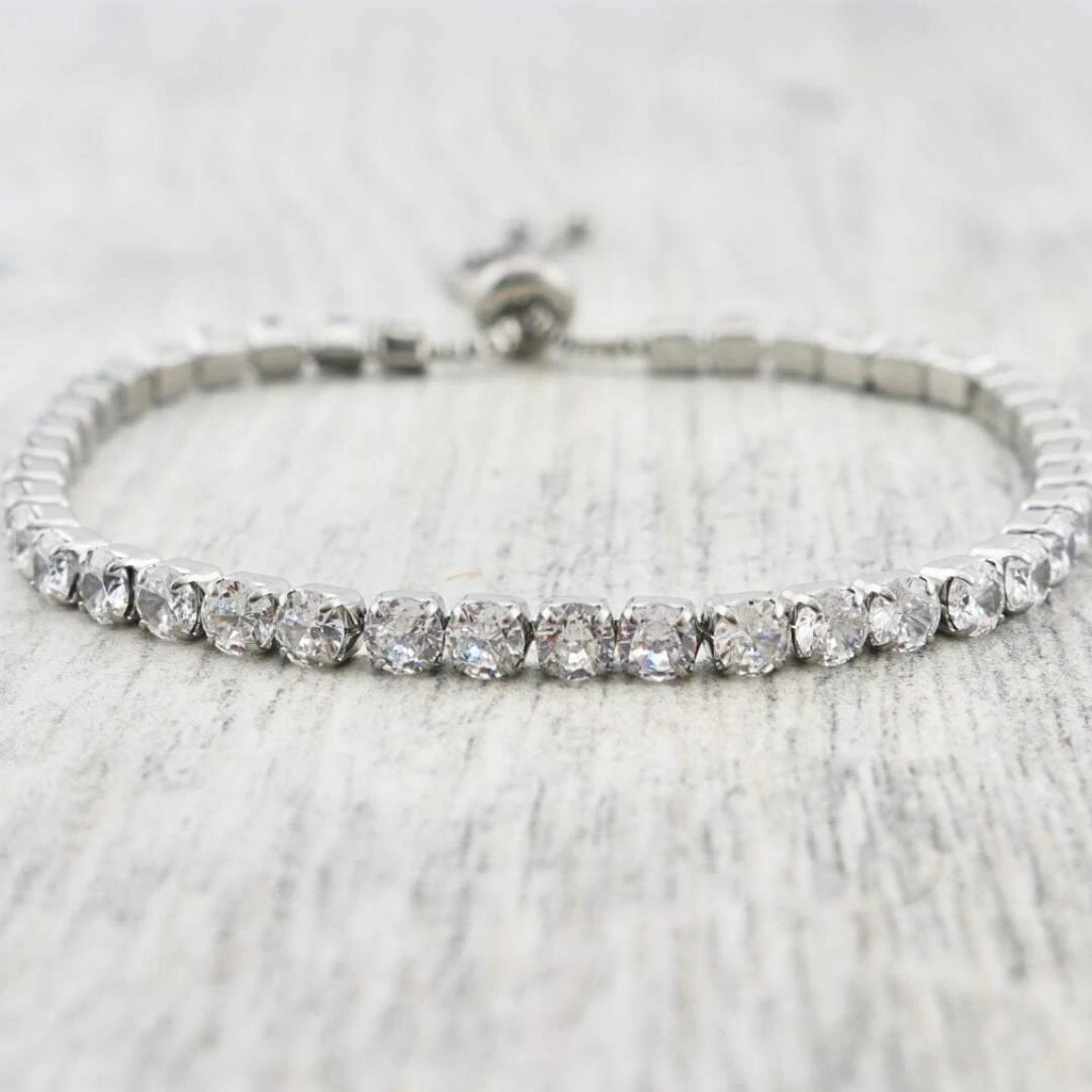 Bracelet Tennis 4mm en acier Bracelet Tennis 4mm En Acier -Mathieu Blan Chard Soldes bracelet tennis 4mm en acier mathieu blanchard bracelet tennis ajustable en acier inox mathieu blanchard mathieu blanchard joaillerie 1053927950