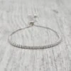 Bracelet Tennis En Argent Sterling