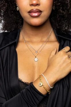 Bracelet Tennis Exclusive En Argent Sterling 5 Bracelet Tennis Exclusive En Argent Sterling -Mathieu Blan Chard Soldes bracelet tennis exclusive en argent sterling caroline neron bracelets de cheville mathieu blanchard 40492886032632