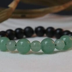 Bracelet Zack En Onyx Et Aventurine -Mathieu Blan Chard Soldes bracelet zack en onyx et aventurine mathieu blanchard mathieu blanchard 39381843345656