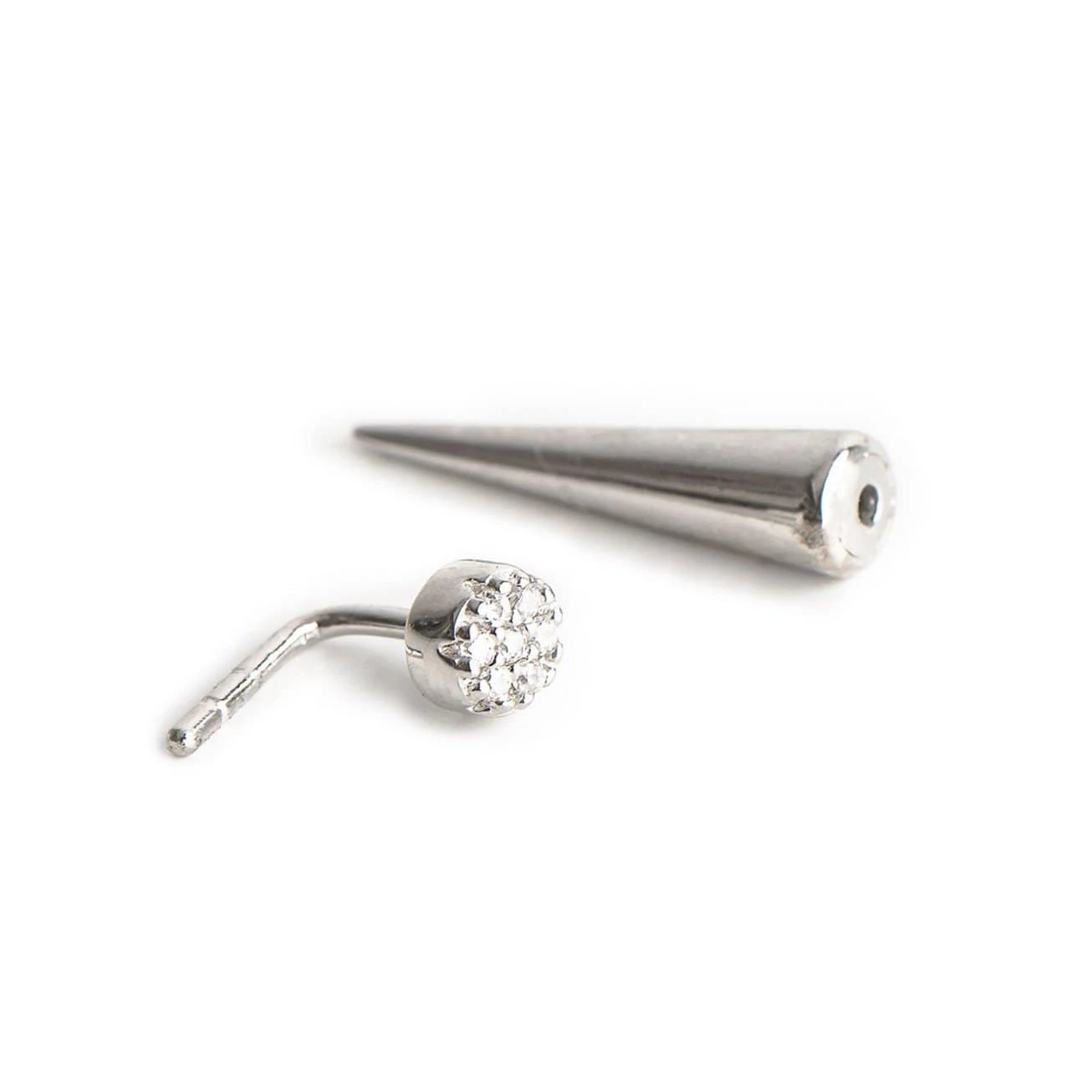 Boucles d'oreilles Connexion en argent sterling Boucles D'oreilles Connexion En Argent Sterling -Mathieu Blan Chard Soldes caroline neron boucles d oreilles connexion cz en argent 29145396510887