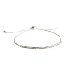 Bracelet Linéaire En Argent Sterling -Mathieu Blan Chard Soldes caroline neron bracelet lineaire en argent sterling 36163990880504
