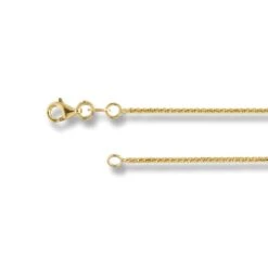 Chaine Blé Coupe Diamant En Or 10K -Mathieu Blan Chard Soldes chaine ble coupe diamant en or 10k colliers mathieu blanchard 40002672754936