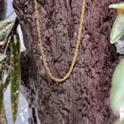 Chaîne Rolo En Argent Sterling Ou Or 10K -Mathieu Blan Chard Soldes chaine rolo 030 en or jaune 10k 36164669800696