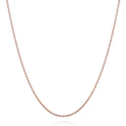 Chaîne Rolo En Argent Sterling Ou Or 10K -Mathieu Blan Chard Soldes chaine rolo en or jaune ou rose 10k 36546131067128