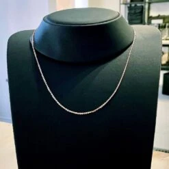 Chaîne Rolo En Argent Sterling Ou Or 10K -Mathieu Blan Chard Soldes chaine rolo en or jaune ou rose 10k 36546141913336