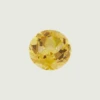 Citrine Naturel Taille Brillant Rond 8 Mm