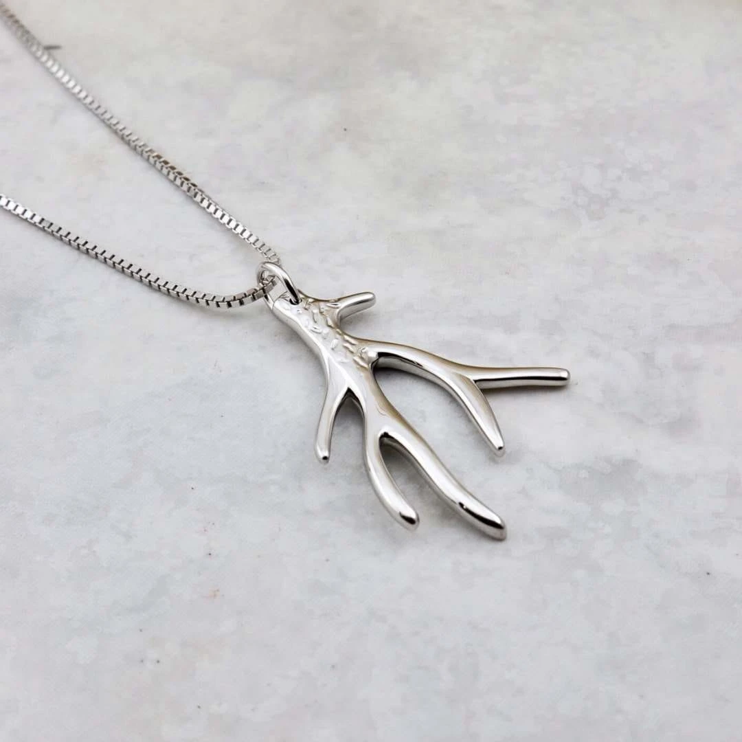 Collier Bois de cerf en argent sterling Collier Bois De Cerf En Argent Sterling -Mathieu Blan Chard Soldes collier bois de cerf en argent sterling argent argent sterling mathieu blanchard collier bois de cerf en argent sterling mathieu blanchard mathieu blanchard joaillerie 41887833522424
