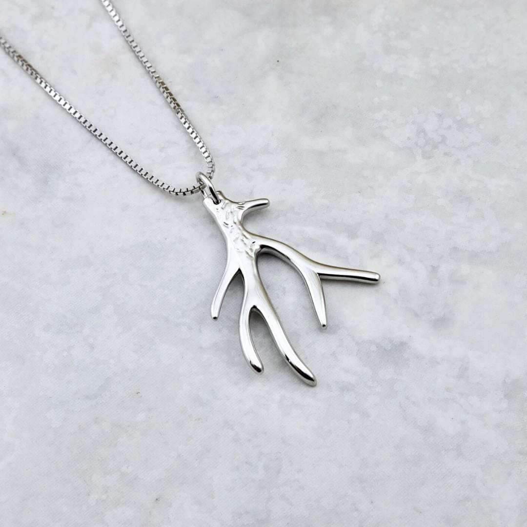 Collier Bois de cerf en argent sterling Collier Bois De Cerf En Argent Sterling -Mathieu Blan Chard Soldes collier bois de cerf en argent sterling argent argent sterling mathieu blanchard collier bois de cerf en argent sterling mathieu blanchard mathieu blanchard joaillerie 41887910035704